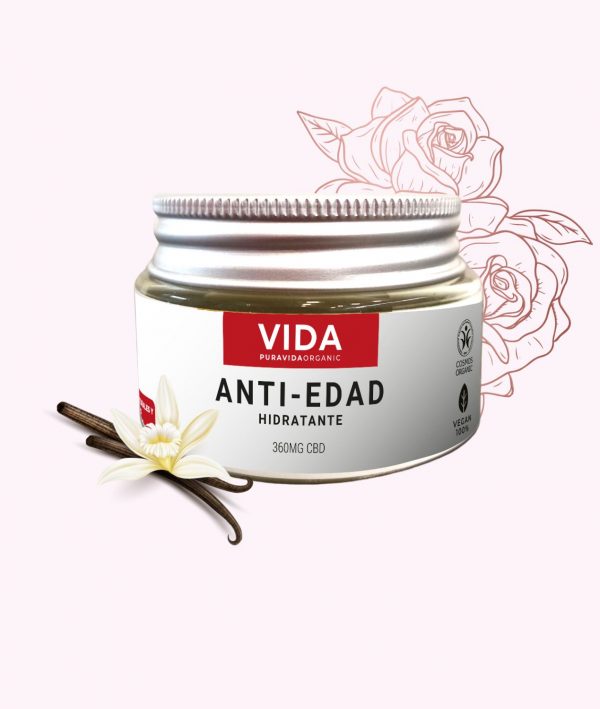 Hidratante CBD antienvejecimiento - 30ml (360mg CBD)