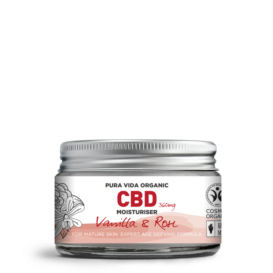 Vanilla Rose CBD moisturiser