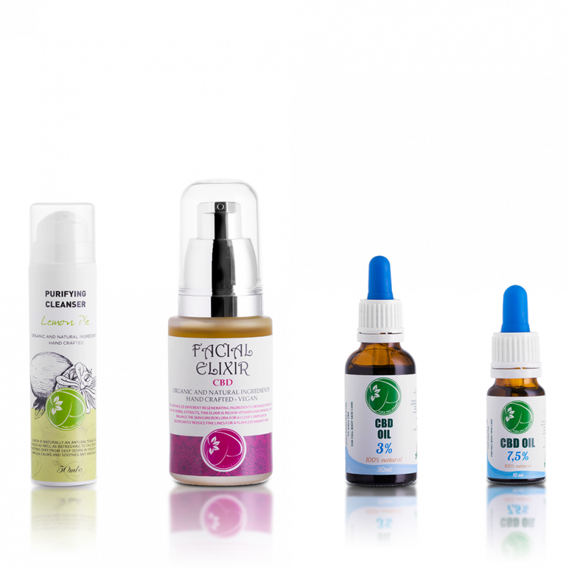4 puravida organic cbd skincare products