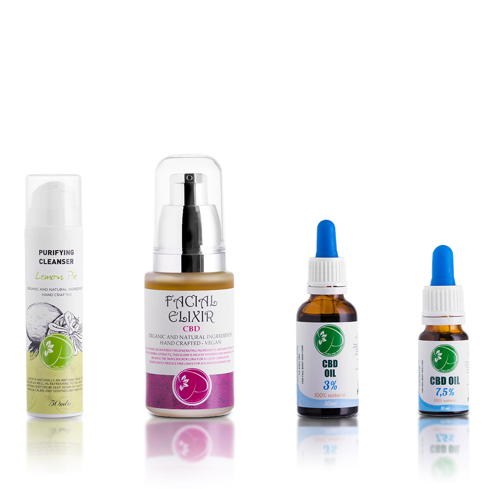 pura vida organic cbd skincare range