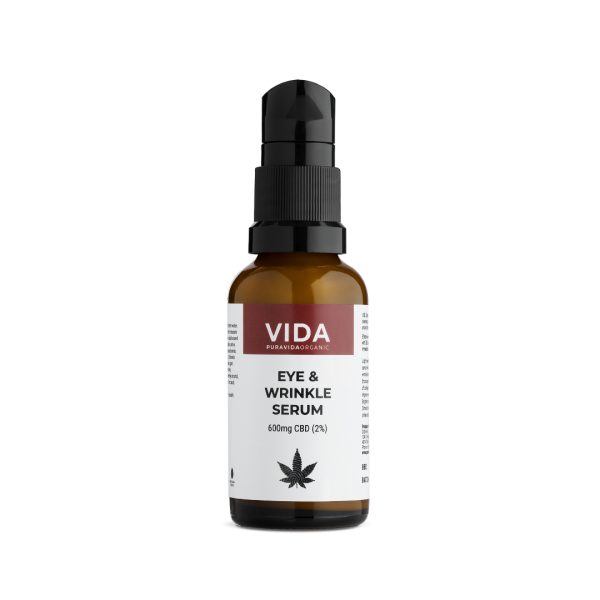 cbd eye and wrinkle serum pura vida organic