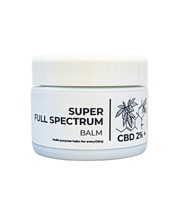 Super Balm CBD + | Full Spectrum CBD & CBG Balm for Skin & Wellness